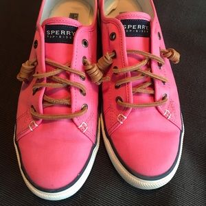 Pink Sperry Slides Size 10